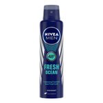 Buy Nivea MEN Deodorant, Fresh Ocean (150 ml) - Purplle