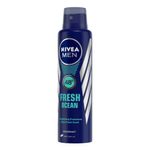 Buy Nivea MEN Deodorant, Fresh Ocean (150 ml) - Purplle