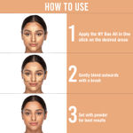 Buy NY Bae Foundation Concealer Contour Color Corrector Stick, For Fair Skin, Goin' Classy at Lincoln Center - Ivory 1 - Purplle