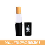 Buy NY Bae Foundation Concealer Contour Color Corrector Stick, For Brighter Look - Trippin' out on Arthur Avenue - Yellow Corrector 8 - Purplle