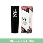 Buy NY Bae All In One Stick - Dance With Me On Ellis Island, Green Corrector 9 | Foundation Concealer Contour Colour Corrector Stick | Fair & Wheatish Skin | Creamy Matte Finish | Enriched With Vitamin E | Covers Redness & Blemishes | Cruelty Free - Purplle