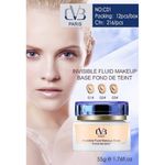 Buy CVB Paris Invisible Fluid Makeup Base Fond De Teint Shade-01 (55 g) - Purplle
