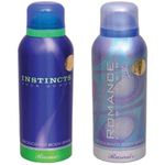 Buy Rasasi Romance And Instincts Men Deo Combo Set Of 2 Body Spray - For Men (200 Ml Each, Pack Of 2) - Purplle