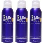 Buy Rasasi Blue For Men Deodorant Spray For Men - Set Of 3 - Purplle