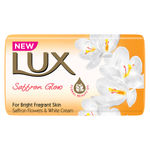 Buy Lux Saffron Glow Soap Bar (3 x 150 g) with Save Rs. 6/- - Purplle