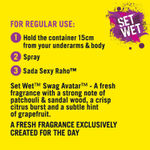 Buy Set Wet Cool, Charm and Swag Avatar Deodorant Spray Perfume, 150 ml Each (Pack of 3) - Purplle