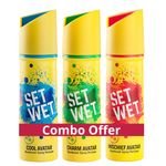 Buy Set Wet Cool, Charm and Mischief Avatar Deodorant Spray Perfume, 150 ml Each (Pack of 3) - Purplle