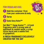 Buy Set Wet Cool, Swag and Thrill Avatar Deodorant Spray Perfume, 150 ml Each (Pack of 3) - Purplle