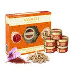 Buy Vaadi Herbals Saffron Skin-Whitening Facial Kit With Sandalwood Extract (270 g) - Purplle