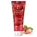 Buy Vaadi Herbals Strawberry Scrub Face Wash With Mulberry Extract (60 ml) - Purplle