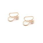 Buy Ferosh Crystal Earclip - Purplle
