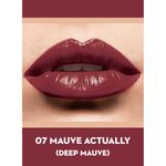 Buy SUGAR Cosmetics Never Say Dry Creme Lipstick - 07 Mauve Actually (Deep Mauve) - Purplle