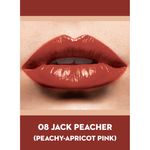 Buy SUGAR Cosmetics Never Say Dry Creme Lipstick - 08 Jack Peacher (Peachy-Apricot Pink) - Purplle
