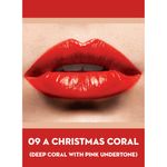 Buy SUGAR Cosmetics Never Say Dry Creme Lipstick - 09 A Christmas Coral (Deep Coral) - Purplle