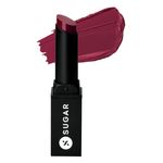 Buy SUGAR Cosmetics Never Say Dry Creme Lipstick - 10 The Plum Diary (Vibrant Deep Berry) - Purplle