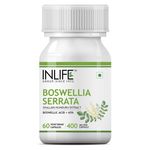 Buy INLIFE Boswellia Serrata Extract (Boswellic Acids > 65%) Joint Supplement, 400 mg - 60 Vegetarian Capsules - Purplle