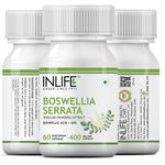 Buy INLIFE Boswellia Serrata Extract (Boswellic Acids > 65%) Joint Supplement, 400 mg - 60 Vegetarian Capsules - Purplle