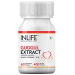 Buy INLIFE Guggul Extract with 2.5% Guggul Sterones Supplement, 400 mg - 60 Vegetarian Capsules - Purplle