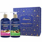 Buy St.Botanica Nourishing Haircare Combo | StBotanica Moroccan Argan Hair Shampoo + Argan Hair Conditioner, 300ml - Purplle