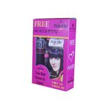 Buy Schwarzkopf Palette Deluxe Intense Oil Care Color 1-0 Deep Natural Black (115 ml) & Free All Weather Taft Power Hair Lacquer (250 ml) - Purplle