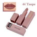 Buy Miss Rose Brand lips Matte Moisturizing Lipstick Vitamin E Waterproof 7301-035B #44 - Purplle
