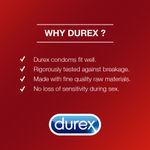 Buy Durex Condoms, Extra Thin- 3s - Purplle