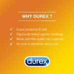 Buy Durex Condoms, Extra Ribbed- 10s - Purplle