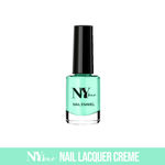 Buy NY Bae Creme Nail Enamel - Pizza 8 (6 ml) | Green | Smooth Creamy Finish | Rich Colour Payoff | Chip Resistant | Quick Drying | One Swipe Application | Vegan | Cruelty & Lead Free | Non-Toxic - Purplle