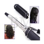 Buy Style Maniac Advance Technology Nhc-471B Hair Curling Iron With Amazing Hairstyle Booklet - Purplle