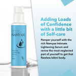 Buy Namyaa Intimate Serum | For Dark Bikini Area | Inner Thighs | Intimate Moisturizer | Helps in Bad Odour and skin brightening| 100 ml - Purplle