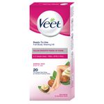 Buy Veet Half Body Waxing Kit, Easy-Gelwax Technology, Normal Skin- 8 Strips - Purplle