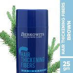 Buy Berkowits Hair Thickening Fibers - Dark Brown (25 g) - Purplle