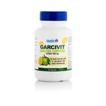 Buy Healthvit Garcivit Pure Garcinia Cambogia Supplements 500 mg - 60 Capsules (Pack of 2) - Purplle