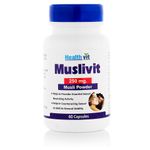 Buy HealthVit Muslivit 250 mg Musli 60 Capsules - Purplle