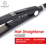 Buy Gorgio Professional High Performance Hair Straightner Hs600 With Caramic And Teflon Coating For Frizz Free Hair - Purplle