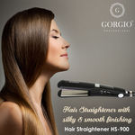 Buy Gorgio Professional High Performance Hair Straightner Hs900 With Caramic And Teflon Coating For Frizz Free Hair - Purplle