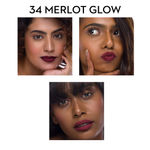 Buy SUGAR Cosmetics Smudge Me Not Liquid Lipstick - 34 Merlot Glow (Metallic Burgundy) - Purplle