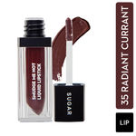Buy SUGAR Cosmetics Smudge Me Not Liquid Lipstick - 35 Radiant Currant (Metallic Burnt Red) - Purplle
