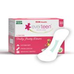 Buy everteen Daily Panty Liners With Antibacterial Strip for Light Discharge & Leakage in Women - 1 Pack (30 pcs) - Purplle