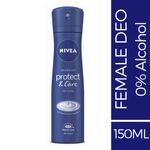 Buy Nivea Deodorant, Protect & Care, Women (150 ml) - Purplle