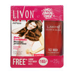 Buy Livon Hair Serum (50 ml) + Lakme Blush & Glow Face Wash (25 g) Combo - Purplle