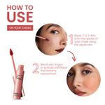 Buy Lakme 9 To 5 Weightless Matte Mousse Lip & Cheek Color - Rose Touch (9 gm) - Purplle