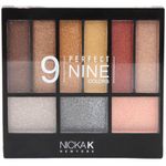 Buy Nicka k Perfect Nine Colour Eyeshadow (14.1 g) - Purplle