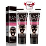 Buy Mond'Sub Peeling Off Black Mask With Volcanic Soil & Charcoal Powder Pack Of 2 (200 ml) - Purplle