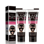 Buy Mond'Sub Peeling Off Black Mask With Volcanic Soil & Charcoal Powder Pack Of 2 (200 ml) - Purplle