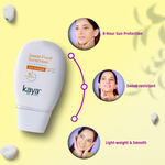 Buy Kaya Sweat Proof Sunscreen SPF 30+ 8hr UVA UVB protection water and sweat resistant non greasy 60ml - Purplle