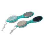 Buy Filone 4 In 1 Foot File With Pedicure Brush - Blue PD01B - Purplle