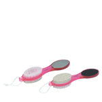 Buy Filone 4 In 1 Foot File With Pedicure Brush - Pink PD01P - Purplle