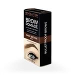Buy Makeup Revolution Brow Pomode Dark Brown (2.5 g) - Purplle
