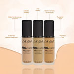 Buy L.A. Girl Hd Pro.Matte Foundation-Natural 30 ml - Purplle